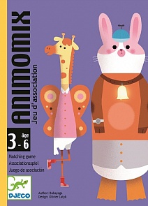 Детская настольная карточная игра Анимомикс (Djeco, 05146)